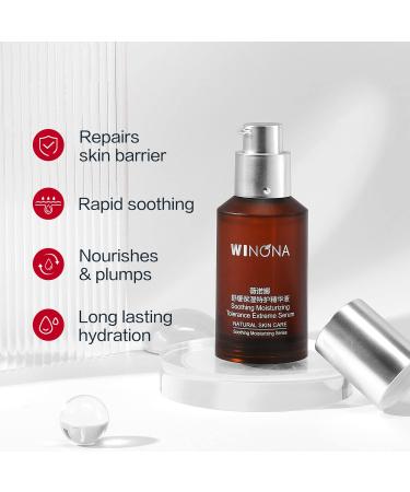 WINONA SPF 48+++ Face Sunscreen & Facial Serum with Portulaca Oleracea Extract - Lightweight Daily Moisturizing Sunscreen for Sensitive Skin - Buy Online on GoSupps.com