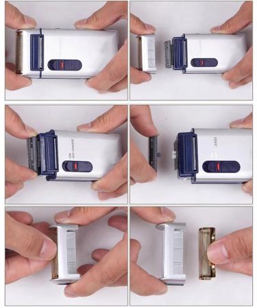 Reciprocating Shaver - Electric Shaver Foil Shaver Reciprocating Electric Men's Electric Shaver | Waterproof Reciprocating Shaver Best Reciprocating Shaver for Sensitive Skin - Buy Online on GoSupps.com