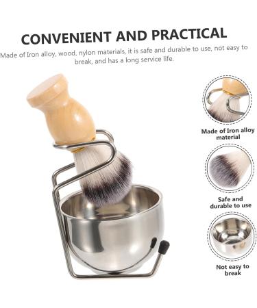 Beaupretty Metal Razor Brush Set for Men | Hairdressing & Shaving Tools | International Shipping Available - Buy Online on GoSupps.com