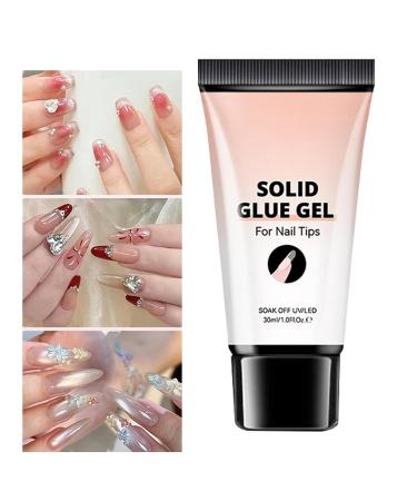 Rhinestone Gel Glue - Imitation Diamond Gel | Transparent and Durable Acrylic Tips with Strong Adhesive Gel | High Strength Adhesive 30ml - Buy Online on GoSupps.com