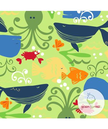 green sprouts Swim Nappy 4T (3-4 years) - Green Sealife Design - Buy Online on GoSupps.com