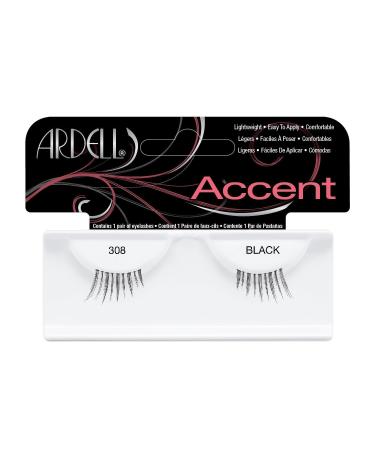 Ardell Accent Lightweight Lashes Black 308