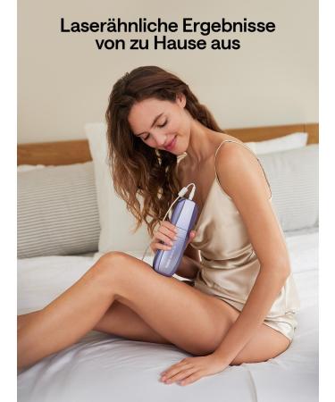 Ulike Air 10 IPL Hair Removal Device - Pain-Free Long-Lasting Results Skin Sensor 4 Attachments for Home Use Perfect for Body & Face - Purple - Buy Online on GoSupps.com