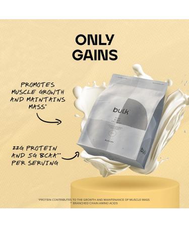Bulk Pure Whey Protein Powder Shake Banana 500g - Packaging May Vary | Pack of 1 - Buy Online on GoSupps.com