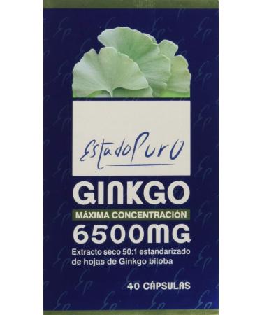 Tongil Pure Ginkgo 6500 Mg 40 Capsules