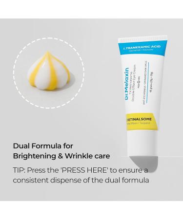 TX Retinalsome Eye Cream - Anti-Aging Under Eye Care with Adenosine & Niacinamide | Reduces Fine Lines Wrinkles & Dark Spots - 40g Korean Skincare - Buy Online on GoSupps.com