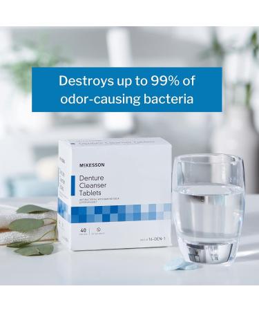 Buy McKesson Denture Cleaner Tablets 57701712 - Effective & Gentle Care for Your Dentures | Fast International Shipping - Buy Online on GoSupps.com
