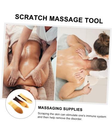 Minkissy 9-Piece Horn Gua Sha Massage Tool Set - Face Scraper & Body Massage Boards for Spa and Neck Care - Enhance Skin Wellness - Buy Online on GoSupps.com