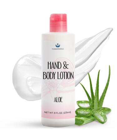 Aloe Lotion for Hands and Body - 8 oz of Aloe Vera Lotion for Dry Skin - Good for Sensitive Skin and Extra and Severely Dry Skin - Aloe Vera Moisturizer 8 Fl Oz (Pack of 1)