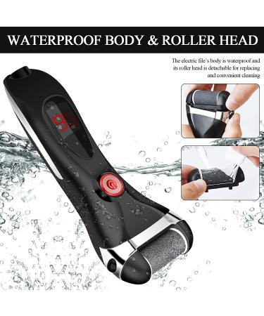 Rechargeable Electric Callus Remover + 15-in-1 Pedicure Kit for Feet Care | Foot Scrubber, Dead Skin Remover, Foot Files - Ideal for Women and Men - Buy Online on GoSupps.com