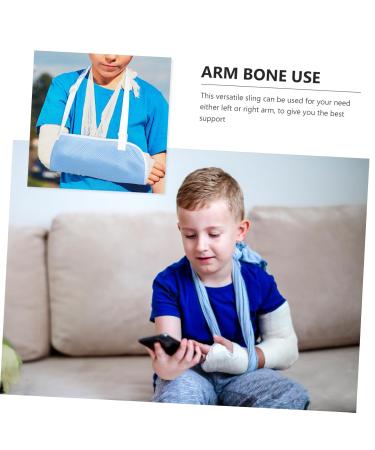 Gatuida Elbow Shoulder Xl Kids Arm Injury Immobilizer Brace for Sling Child Broken Children 60X30CM Sky-blue - Buy Online on GoSupps.com