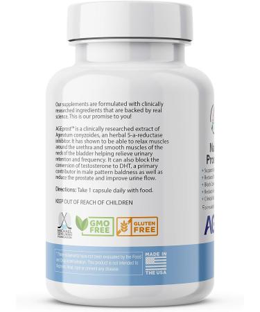 Avani Health AGEprost Prostate Supplement - Reduce Frequent Urination - DHT Blocker - 30 Vegan Capsules - Buy Online on GoSupps.com