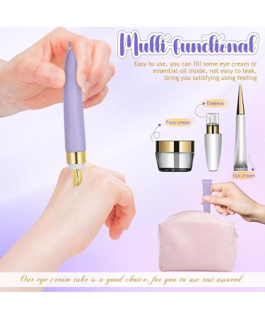 Cabilock Tube de Contour des Yeux Vide 20ml Violet Mat Applicateur Massage en Alliage de Zinc Tube Rechargeable pour Huiles Essentielles et Soins Visage Voyage et Usage Quotidien - Buy Online on GoSupps.com