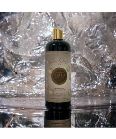 NOIA HAIR - PROFESSIONAL SULFATE-FREE SHAMPOO 1000ML + FREE BRUSHING BRUSH (GLOW SHAMPOO SILK PROTEIN HYALURONIC ACID & HONEY 1000ML) - Buy Online on GoSupps.com