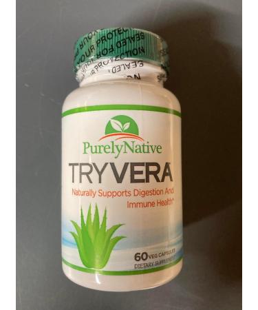 TRYVERA Natural Relief for Indigestion, Acid Reflux, Heartburn, Gas, Bloating & Constipation - Promotes Regularity and Digestive Health - Buy Online on GoSupps.com