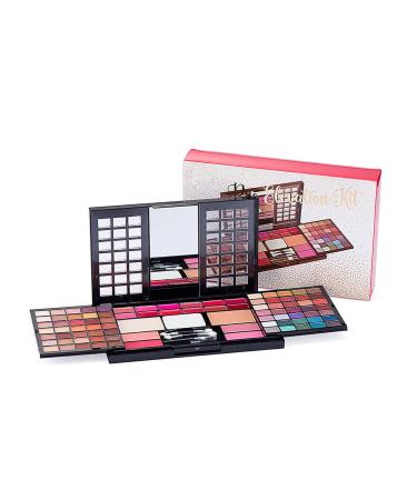 RoseFlower 88 Colors Make-up Palette Multi-purpose Cosmetic Storage Beauty Case Professional Contain Eyeshadow Blusher Lip Gloss Makeup Stick Brush Puff 5 Makeup E - Buy Online on GoSupps.com