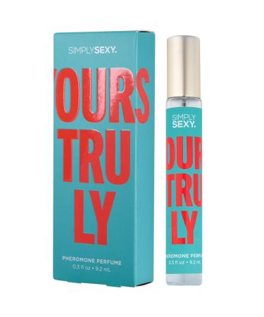 Yours Truly Pheromone Perfume - Women Cologne & Fragrances - Body Spray with Notes of Natural Fresh Lemon Sweet Bergamot and Mandarin Scent - 0.3 floz 9.2 mL
