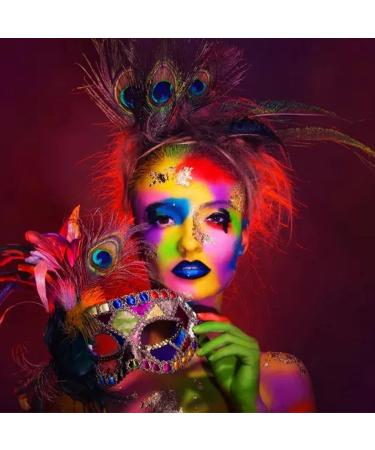 20 Colors Halloween Face Painting Makeup Set - Body Paint for Carnival Theater Baby Bump & Easter Eggs - Buy Online on GoSupps.com