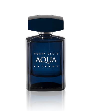 Perry Ellis Aqua Extreme Gift Set - 3.4 fl oz eau de toilette 1.7 oz shower gel 6 oz body spray .25 fl oz EDT travel mini - Buy Online on GoSupps.com