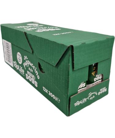 12x 200ml TopLife PUPPUCINO style milk for dogs (OVER 12 MONTHS OLD) - froth up or simply pour goats milk - Buy Online on GoSupps.com