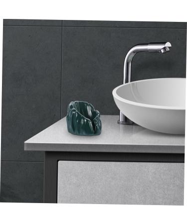 Ciieeo Ceramic Soap Dish for Shower Self Draining Soap Holder Decorative Soap Dish Soap Draining Holder Bathroom Soap Holder Soap Case Soap Container Storage Box Ceramics No Punching - Buy Online on GoSupps.com