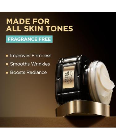 L'Oreal Paris Age Perfect Anti-Aging Midnight Face Cream Fragrance-Free Face Moisturizer with Antioxidants to Reduce Wrinkles and Firm Skin 1.7oz + Serum Sample Fragrance Free 1.7 Ounce (Pack of 1) - Buy Online on GoSupps.com