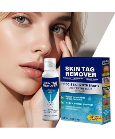 Skin Tag Remover for Face | 60ml Spray for Skin Tags | Moisturizing Liquid Spray for Face Body Hands Neck Women Travel - Buy Online on GoSupps.com