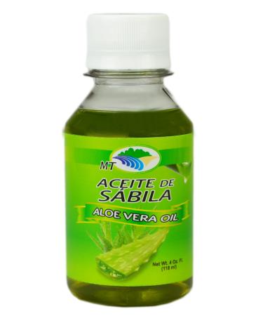 Madre Tierra Aceite De Sabila   Aloe Vera Oil 4 Oz