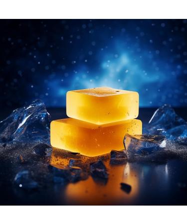 Scented Candles for Men - Wood & Vanilla | Citrine Soy Candles | Holiday & Birthday Gifts | Home & Office Decor - Buy Online on GoSupps.com