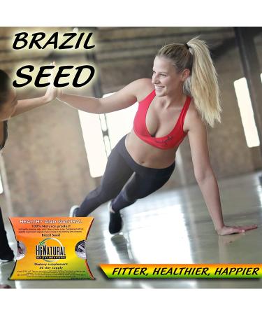 Authentic Semilla De Brazil 100% Original Fat Burner with Original Stamps - Large Size Seed - Orange Box - Buy Online on GoSupps.com