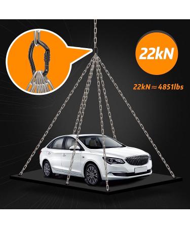 XINDA 22KN Auto Locking Carabiner Clip - Twist Lock, CE UIAA Certified, Heavy Duty - 2 pcs Red - Buy Online on GoSupps.com