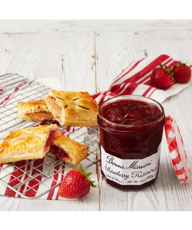 Bonne Maman Strawberry Preserves 13oz Jars, Pack of 6 - Delicious Strawberry Spread - Buy Online on GoSupps.com