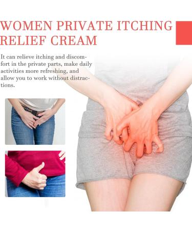 Jacekee Itch Relief for Private Parts | Soothing and Refreshing Anti Itch Cream - Anti Itch Ointment for Relief Dryness Itching Burning Redness Itch Relief - Buy Online on GoSupps.com