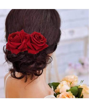 Herklotzn Hair Clip Slide Flamenco Dancer Lady Hairdressing Hair Accessories - Buy Online on GoSupps.com