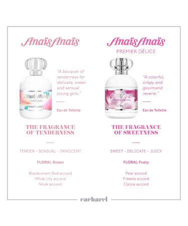 Cacharel Anais for Women Eau De toilette Spray 1.7-Ounce - Buy Online on GoSupps.com