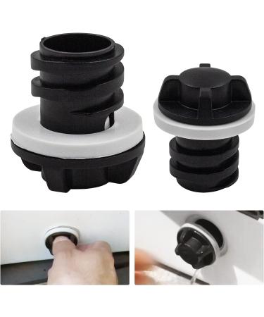 2 Pack YETI-Compatible Cooler Drain Plugs | Large & Small Sizes | For YETI & RTIC Coolers | Easy-to-Install Cooler Accessories - Buy Online on GoSupps.com