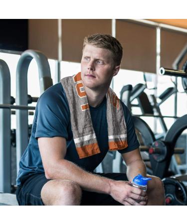 McArthur Texas Longhorns Workout Towel - Official Exercise Towel for Fans - Buy Online on GoSupps.com