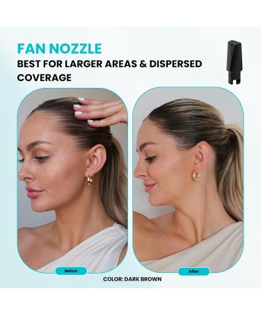 Hair Building Fibers 15G - Medium Brown | BONUS Pump Applicator Comb & Nozzles | Hairline Filler Kit for Men & Women | International Shipping Available - Buy Online on GoSupps.com