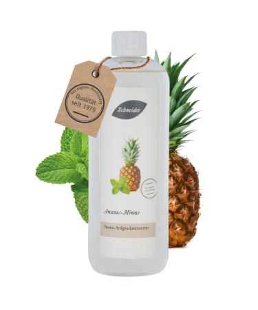 Saunabedarf Schneider - Infusion concentrate pineapple - mint - fruity-fresh sauna infusion - 1000ml content pineapple - mint 1000ml
