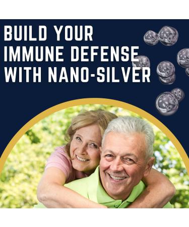 Optivida Health Colloidal Nano Silver Liquid - Immune Support, All Natural, 10PPM Solution, 2 Pack - Buy Online on GoSupps.com