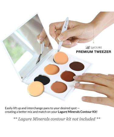 Slant Tweezers: Ultimate Precision for Shaping Eyebrows, Applying False Lashes & Hair Removal - Highly Durable with Ultra Strong Grip - Buy Online on GoSupps.com