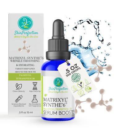 Matrixyl Synthe 6 Palmitoyl Tetrapeptide 38 Wrinkle Filler Crow's Feet Laugh Lines DIY Anti-aging Serum Skin Perfection