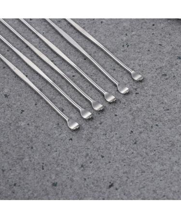 Stainless Steel Ear Wax Removal Kit - 6pcs Ear Pick Cleaner Set for Household Ear Cleaning - Reusable and Easy-to-Use - Buy Online on GoSupps.com