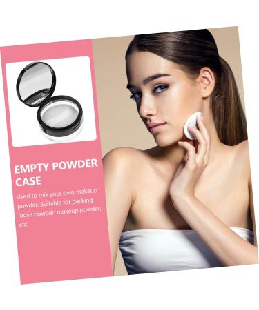 PACKOVE Cosmetic Travel Containers Makeup Containers Pillow Foundation Puff Loose Powder Puff Loose Powder Compact Makeup Powder Puff Packaging Makeup Setting Powder Size 1 Black - Buy Online on GoSupps.com