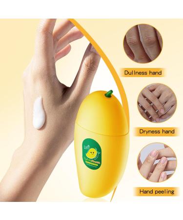 Hand Cream Mango Hand Milk Mango Moisturizing Hand Cream For Dry Cracked Hands And Skin Fruit Hand Lotion With Natural Plant Fragrance Moistured Nourishing Hand Cream Korean Skin Care - Buy Online on GoSupps.com