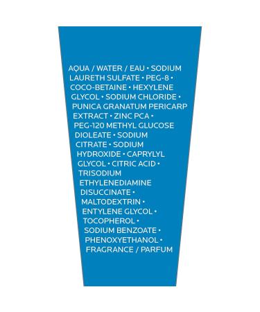 La Roche-Posay Face Wash Gel Cleanser Effaclar Gentle Purifying Foaming Gel for Oily and Sensitive Acne-Prone Skin. Alcohol-free Soap-Free Paraben-free Non-Comedogenic. 200mL - Buy Online on GoSupps.com