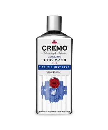 Cremo Company LLC Cremo Cooling Citrus and Mint Leaf Body Wash Cooling CitrusMint Leaf 16 Fl Oz 473 ml Citrus en Mint Leaf