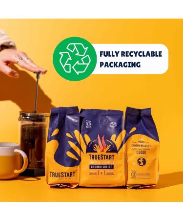  TRUESTART TrueStart Colombian Energizing Coffee 1kg Ground for V60 Aeropress Coffee Single Origin Arabica Freshly Roasted by Hand Medium Roast - Buy Online on GoSupps.com