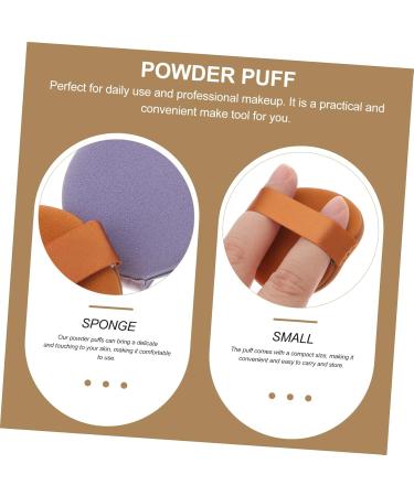 Mikinona 2 Boxes Facial Puff Powder Puff Cosmetic Cream Puff Dry Wet Dual Use Puff Cushion Puff Makeup Supplies Makeup Puff Makeup Sponge Foundation Puff - Buy Online on GoSupps.com