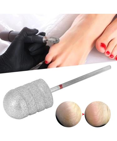 Nail Mill Bits Stainless Steel Pedicure Nail Drill Bits Foot Dead Skin Removal Polishing Head Accessories Professional Remove Gel Acrylic Cuticle Nail File Bit for Manicure Pedicure(B3F) - Buy Online on GoSupps.com